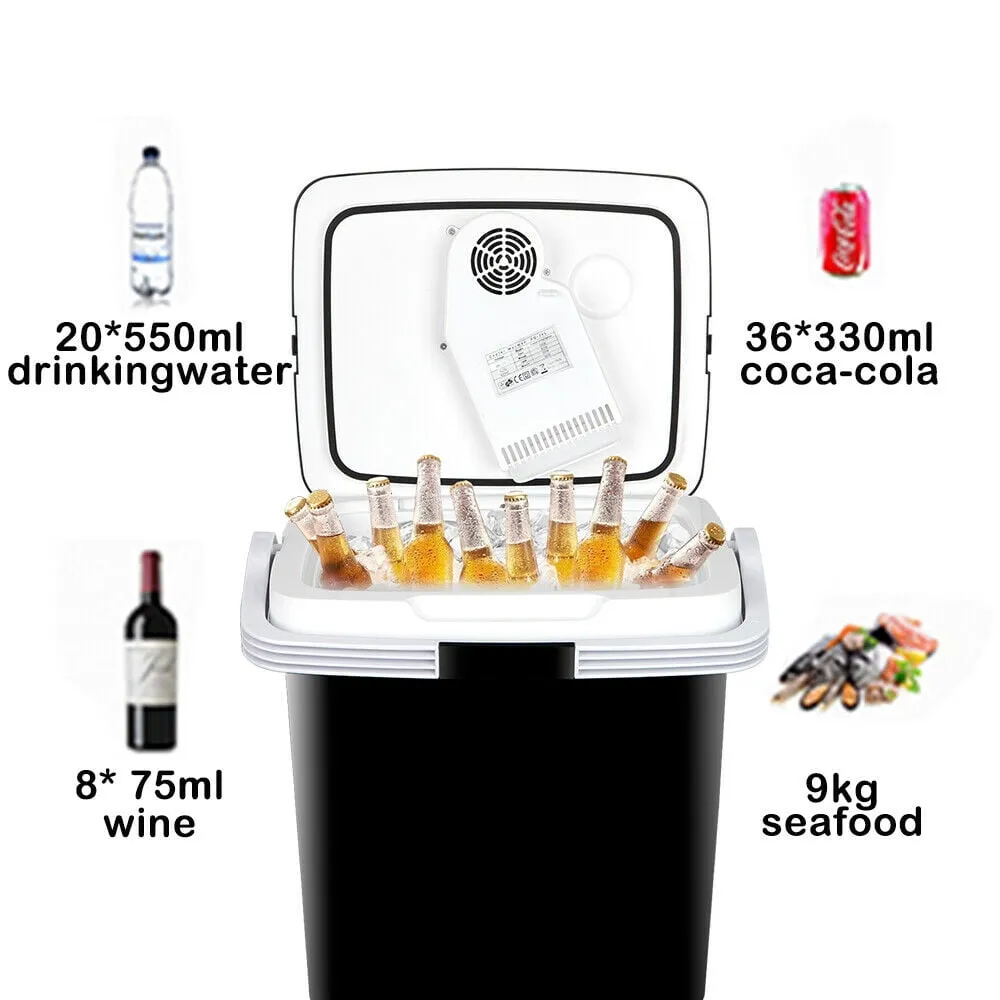 12V Car Iceless Thermoelectric Cooler Warmer Fridge Freezer Food Drink