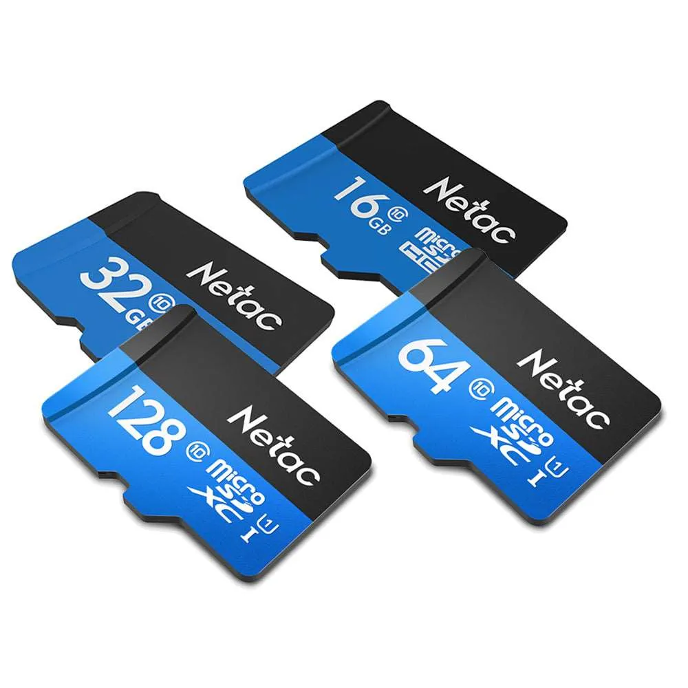 16-128GB Class 10 TF Card Flash for Smart Phone Memory and CCTV Camera & DVR Mass Data Storage