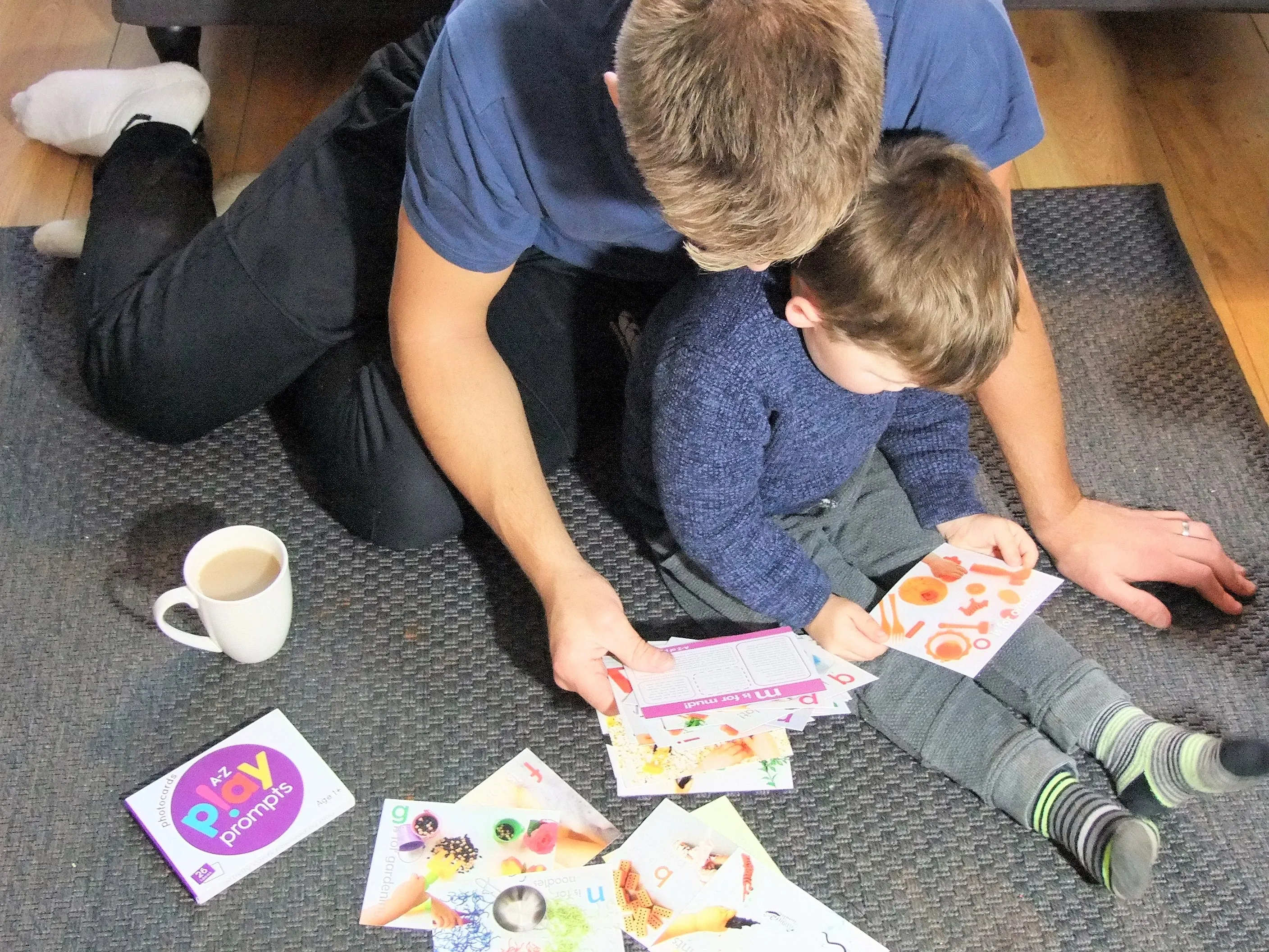 A-Z of playPROMPTS printable activity cards for kids aged 1 