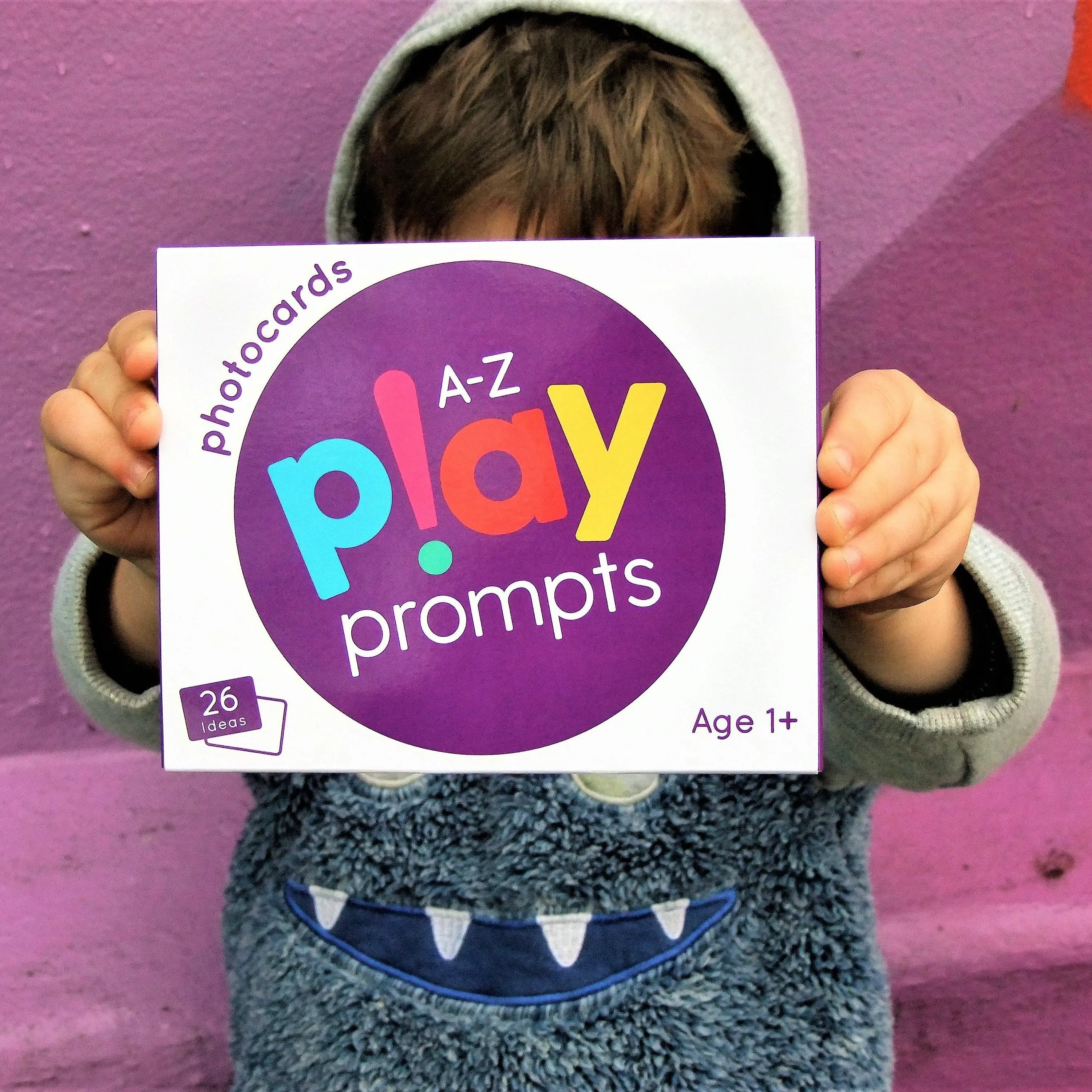 A-Z of playPROMPTS printable activity cards for kids aged 1 