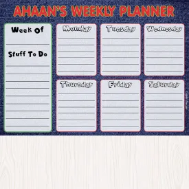 Activity Planner -  Denim, Set of 50