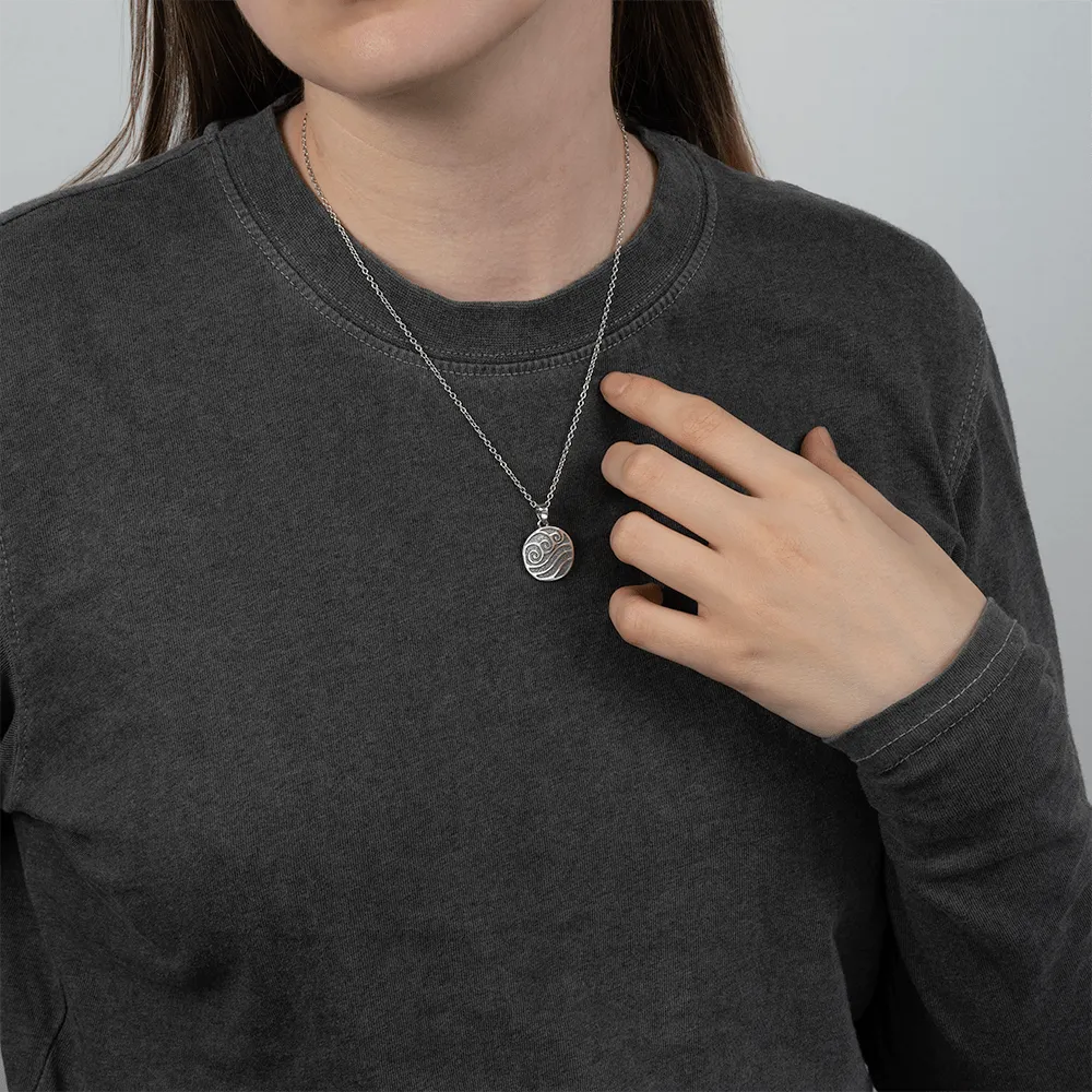 Avatar: The Last Airbender Water Tribe Circular Pendant Necklace