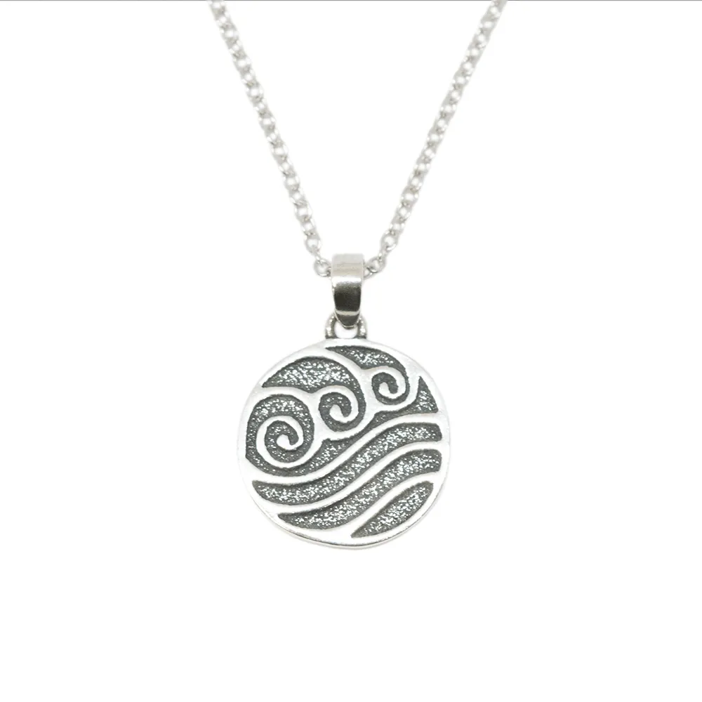Avatar: The Last Airbender Water Tribe Circular Pendant Necklace