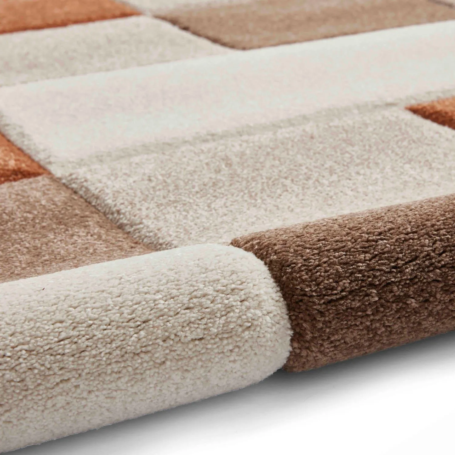 Brooklyn BRK04 Beige/Terracotta Rug