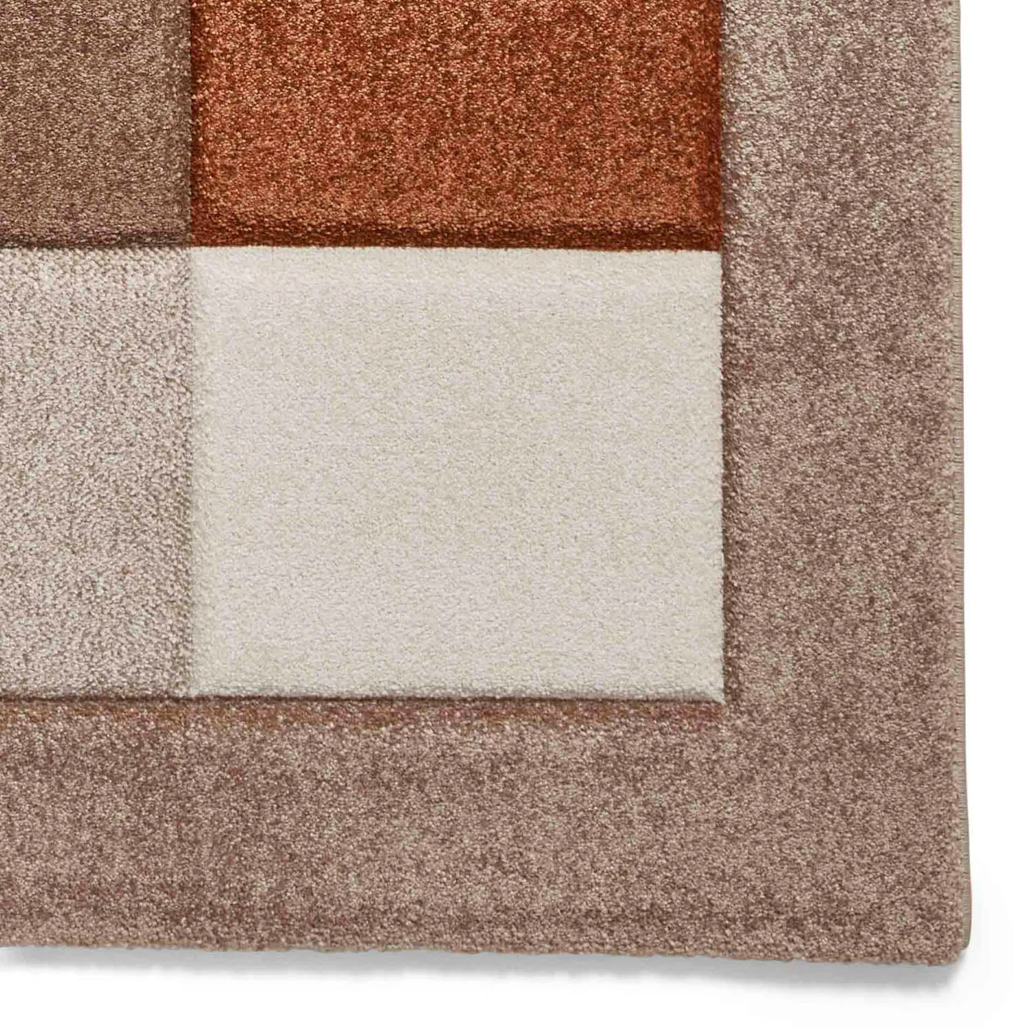 Brooklyn BRK04 Beige/Terracotta Rug
