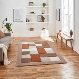 Brooklyn BRK04 Beige/Terracotta Rug
