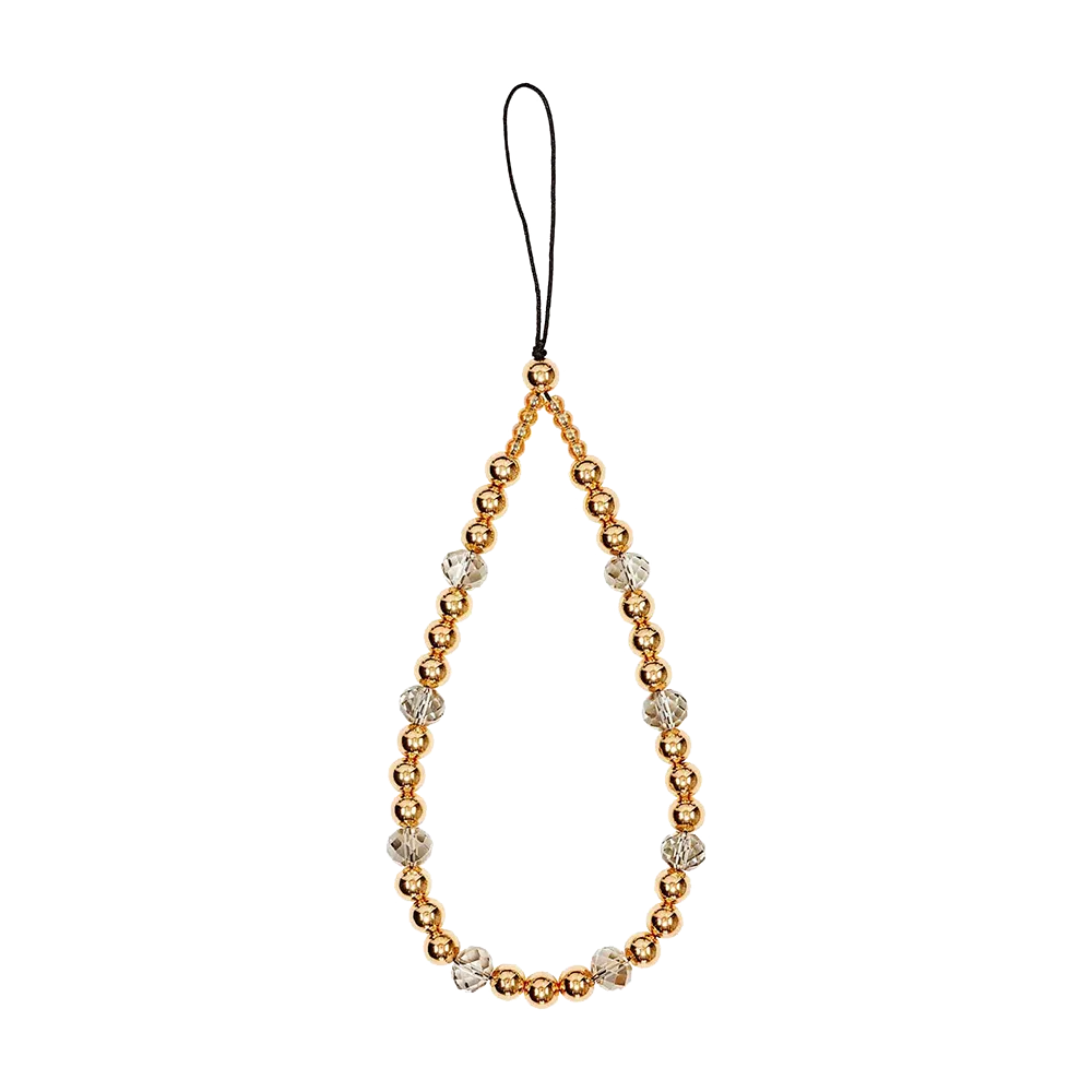 Case-Mate Universal Beaded Wristlet - Golden Crystal - Gold/Gray