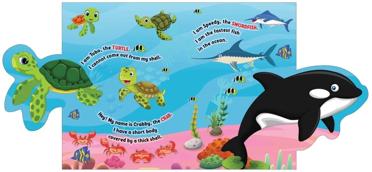 Dreamland Publications Flap Book- Under The Ocean