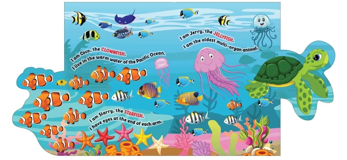 Dreamland Publications Flap Book- Under The Ocean