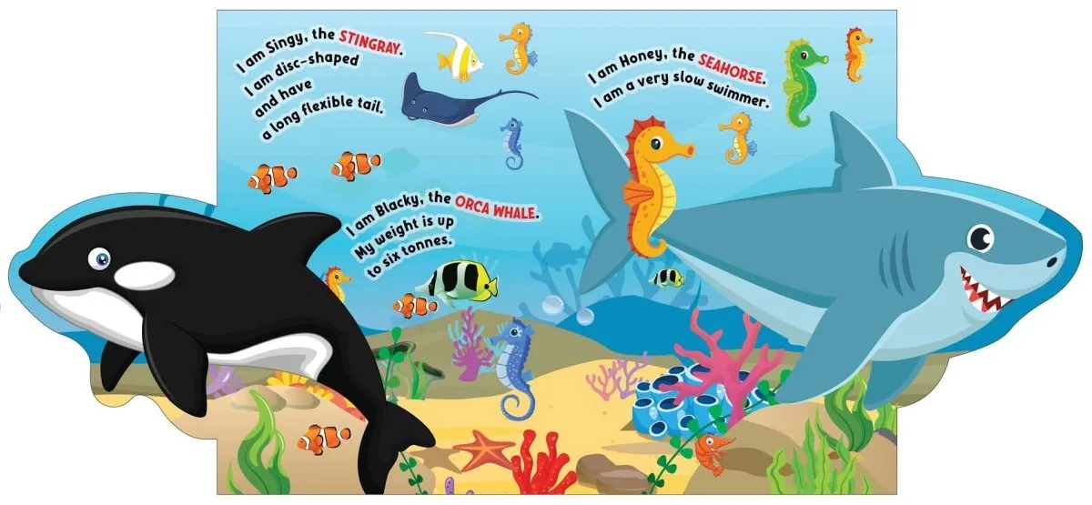 Dreamland Publications Flap Book- Under The Ocean