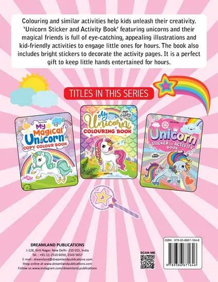 Dreamland Publications My Magical Unicorn Sticker And Activity Books