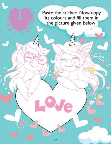 Dreamland Publications My Magical Unicorn Sticker And Activity Books