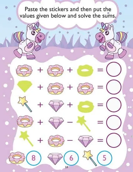 Dreamland Publications My Magical Unicorn Sticker And Activity Books