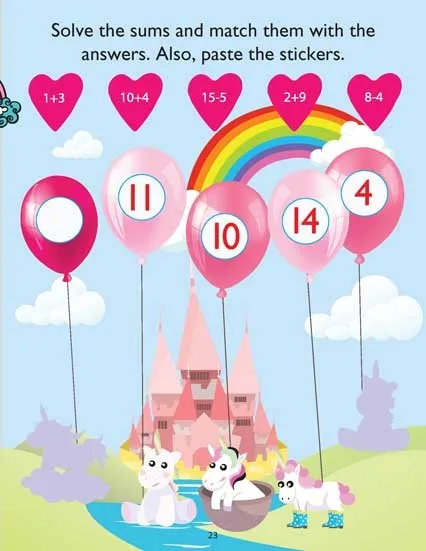 Dreamland Publications My Magical Unicorn Sticker And Activity Books