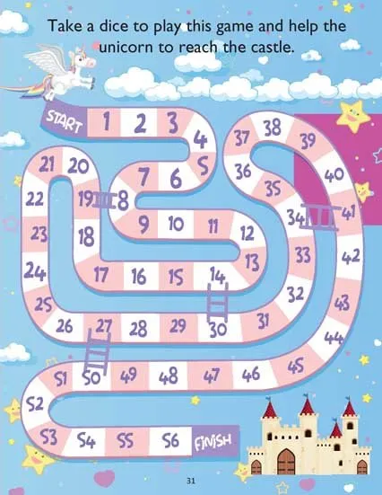 Dreamland Publications My Magical Unicorn Sticker And Activity Books