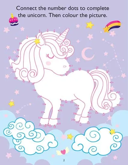 Dreamland Publications My Magical Unicorn Sticker And Activity Books