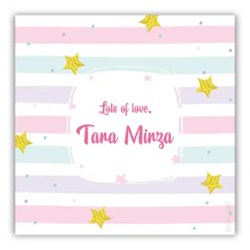Gift Tag - Colorful Wishes (Set of 24)