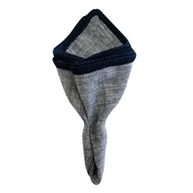 Gunmetal Grigio with Navy Blue Signature Borders