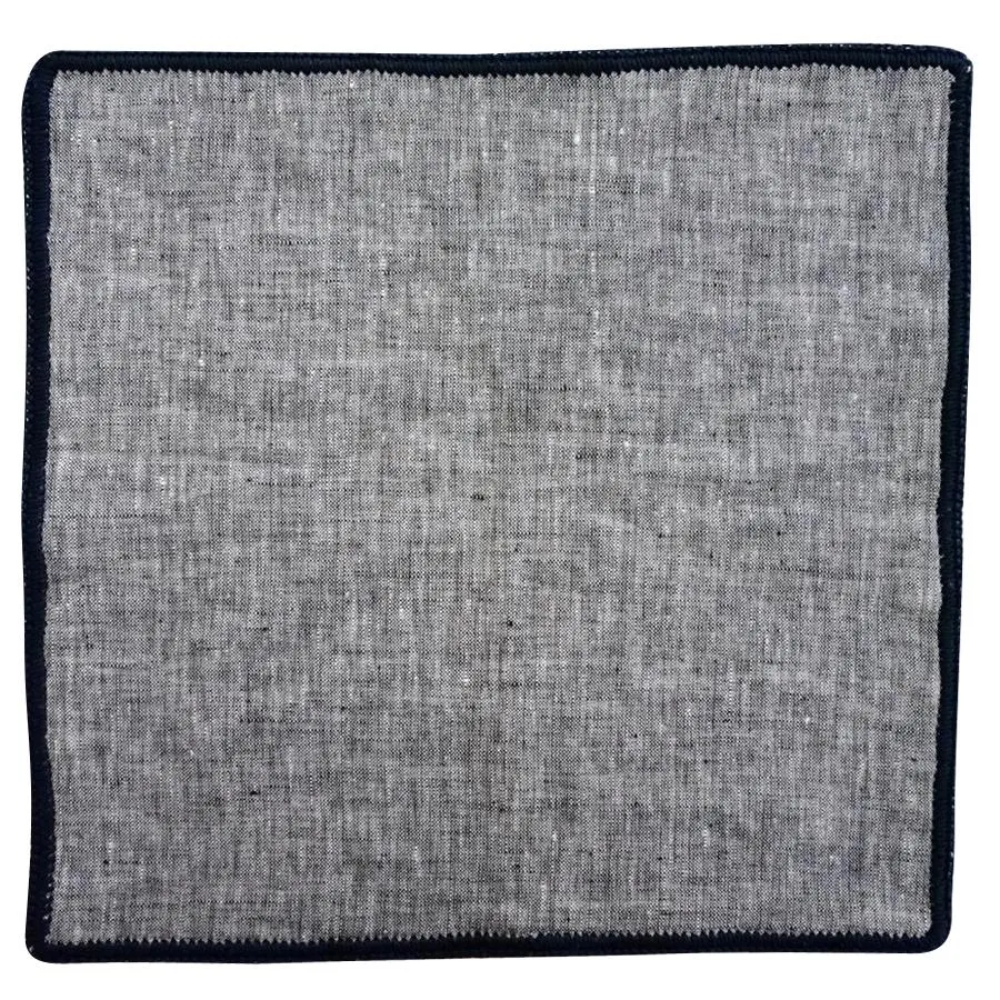 Gunmetal Grigio with Navy Blue Signature Borders