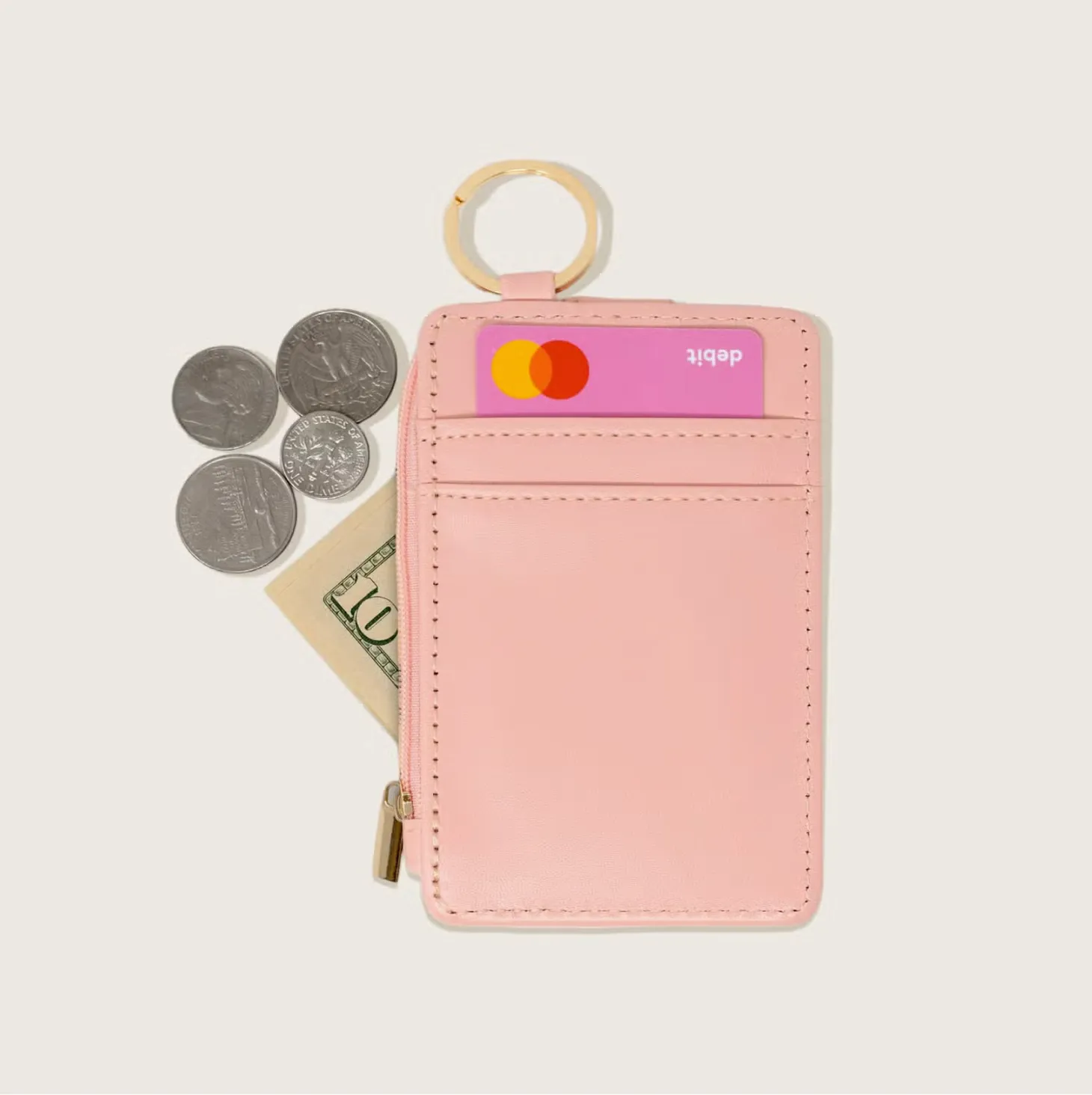 Highly Essential Keychain Card Wallet