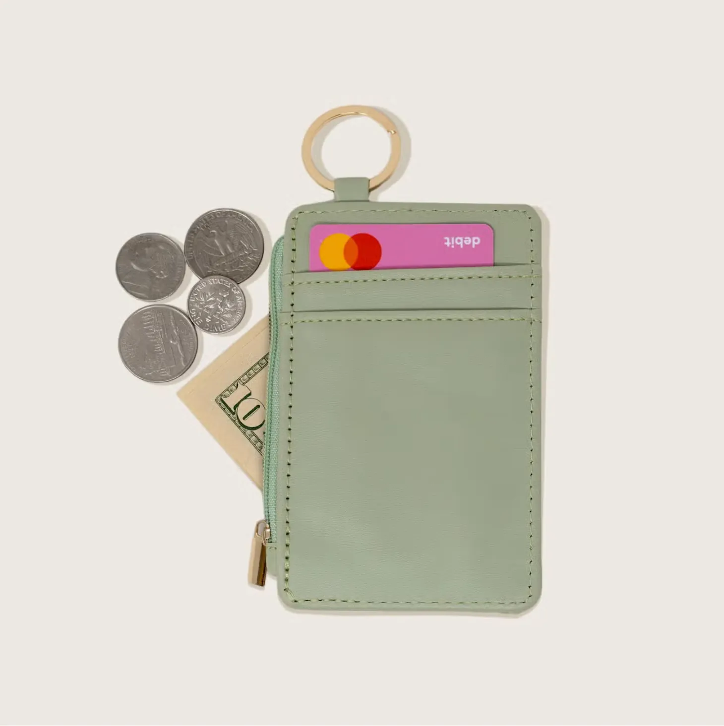 Highly Essential Keychain Card Wallet