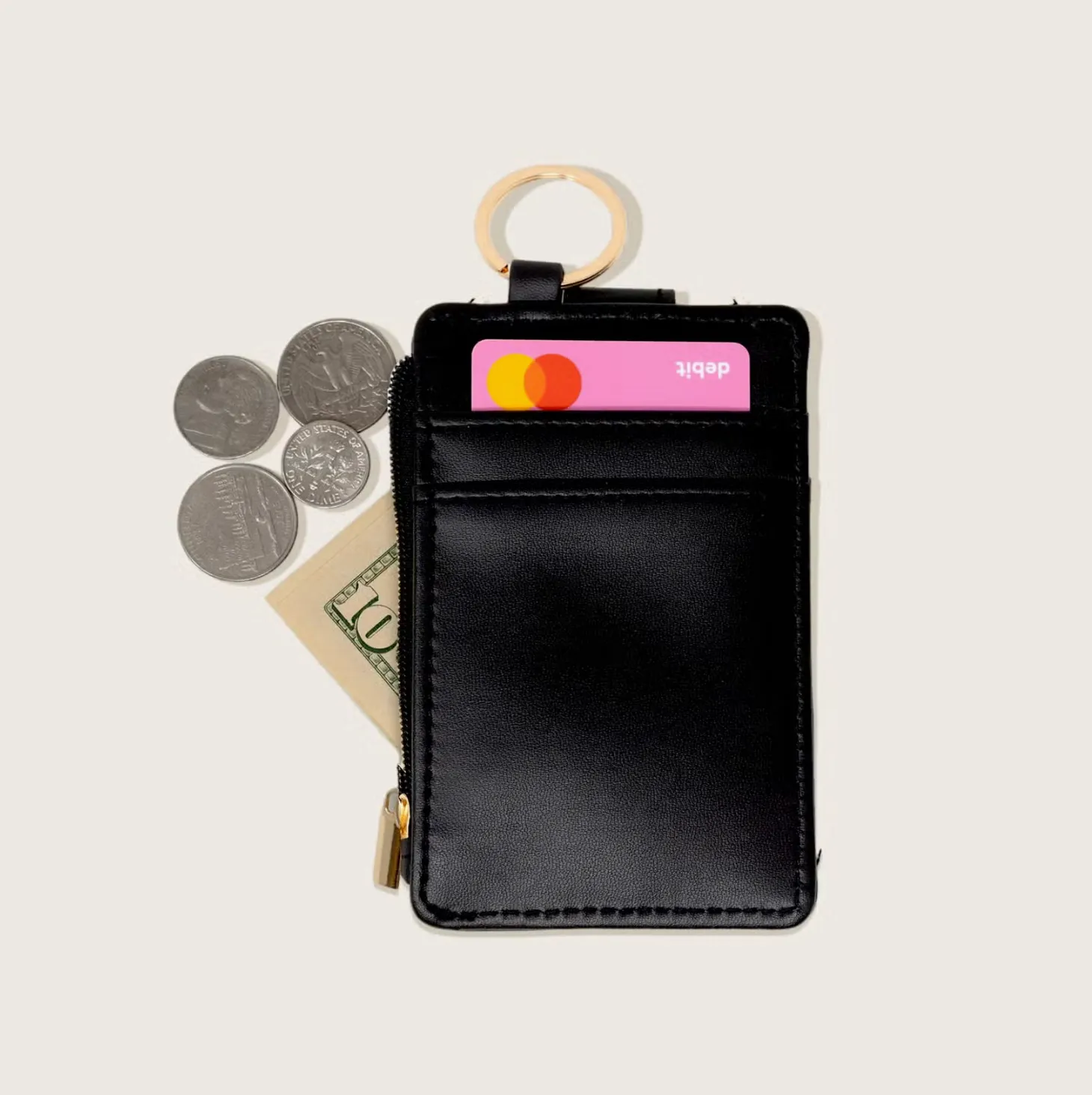 Highly Essential Keychain Card Wallet