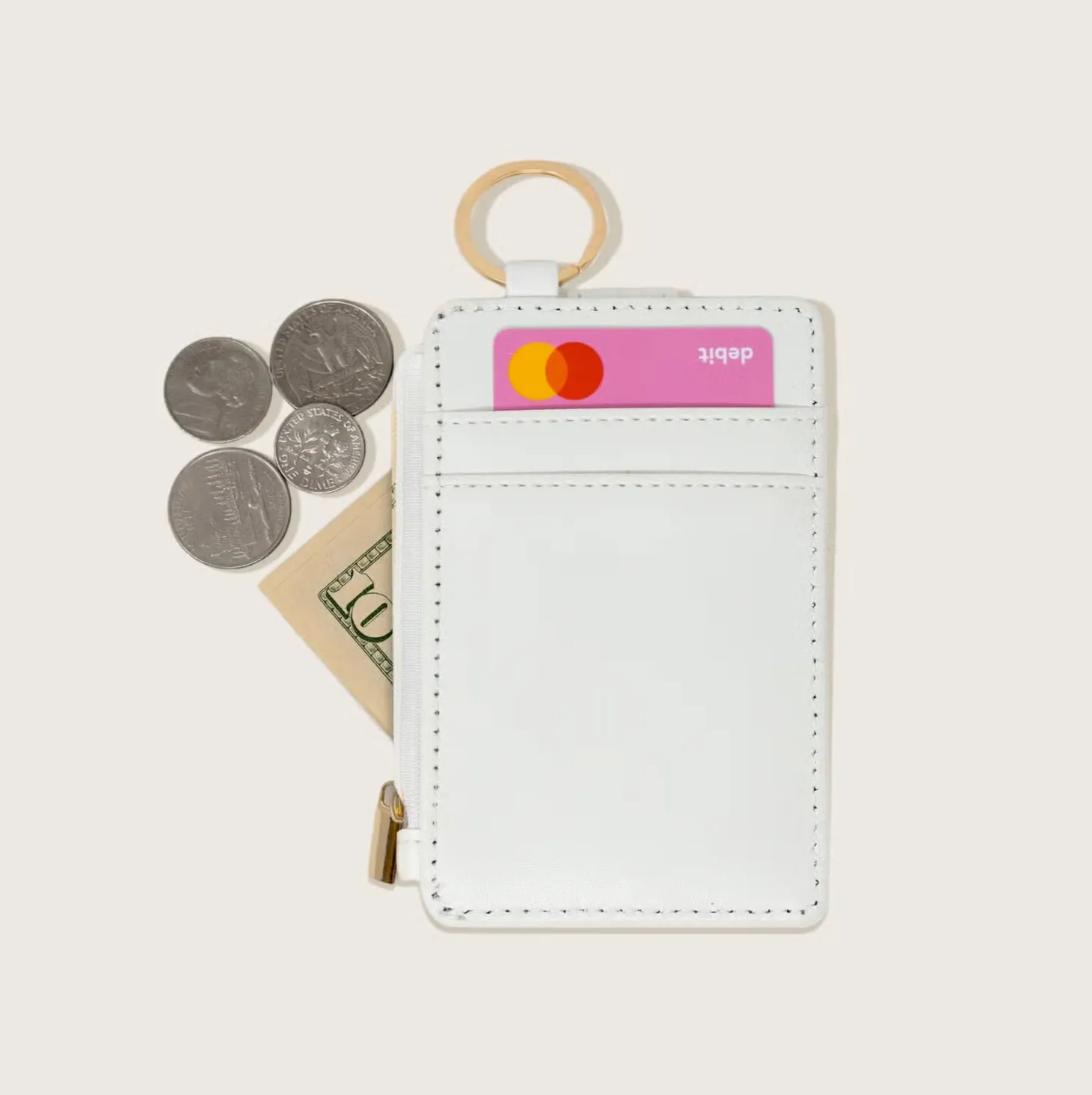 Highly Essential Keychain Card Wallet