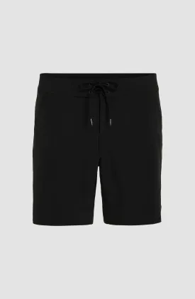 Jack O'Neill Solid Freak 17\" Boardshorts | Black Out"