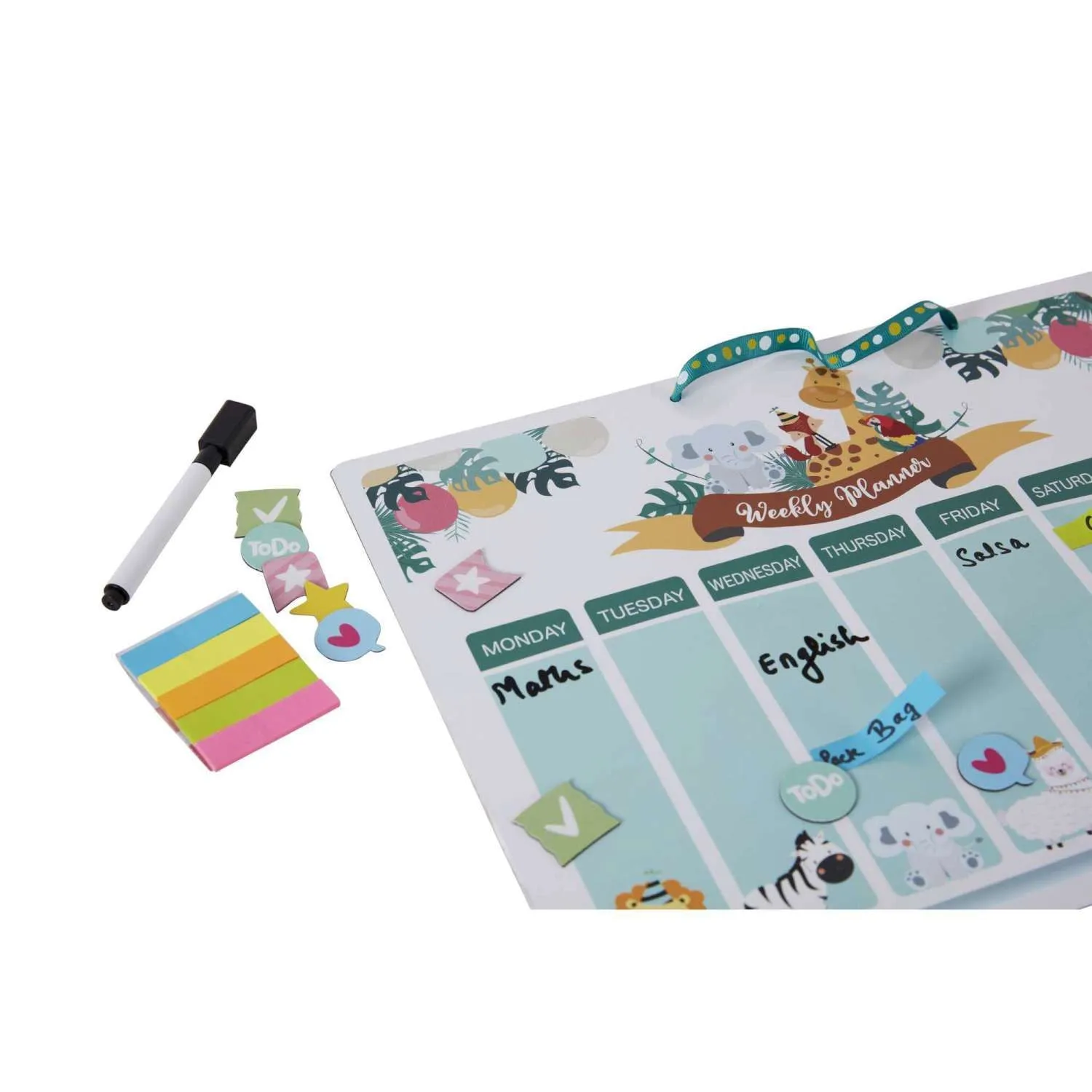 Magnetic Planner - Happy Animals