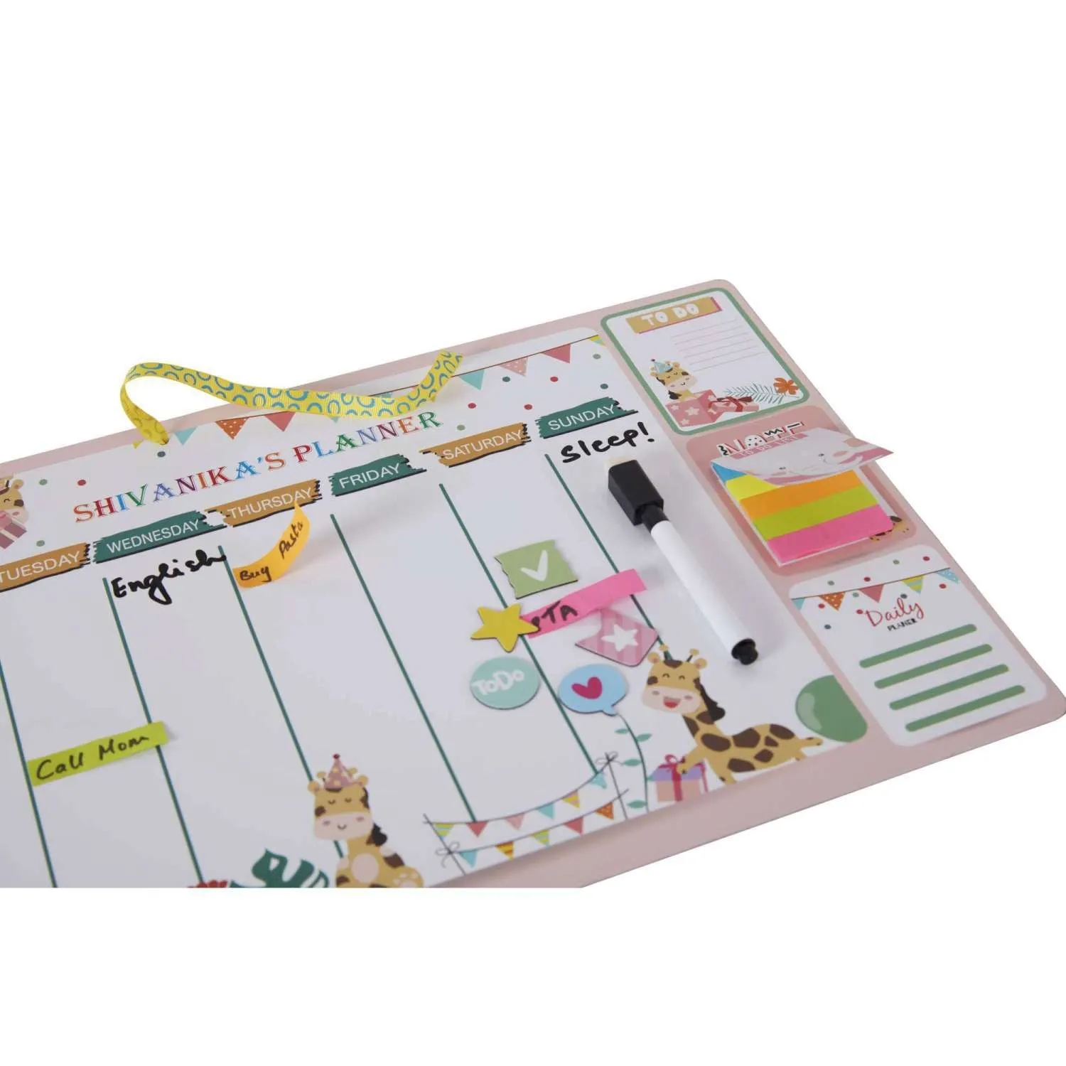 Magnetic Planner - Happy Giraffe