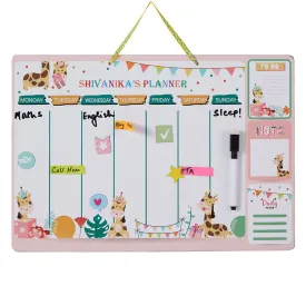 Magnetic Planner - Happy Giraffe