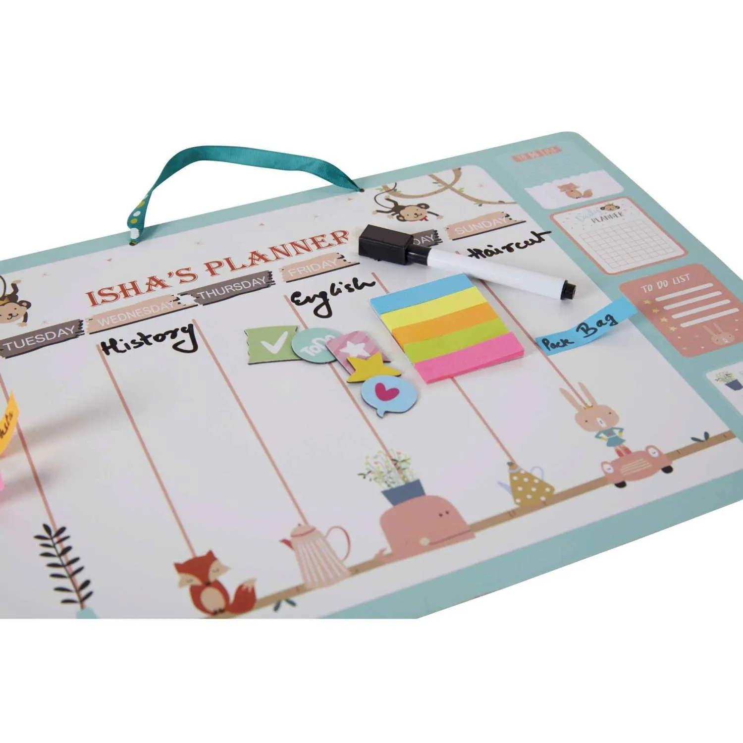 Magnetic Planner - Swinging Monkey