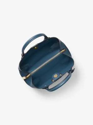 Mercer Gallery Small Pebbled Leather Satchel