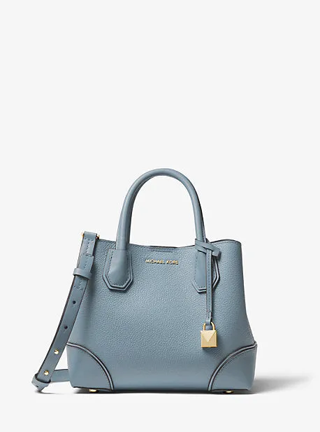 Mercer Gallery Small Pebbled Leather Satchel