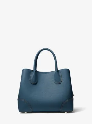 Mercer Gallery Small Pebbled Leather Satchel