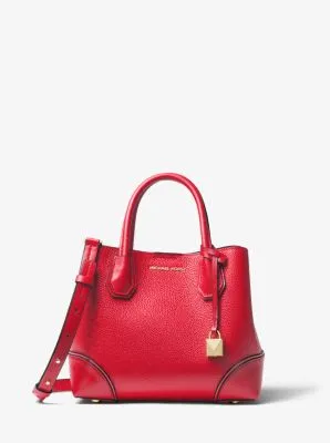 Mercer Gallery Small Pebbled Leather Satchel