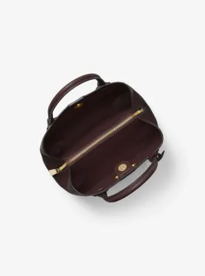 Mercer Gallery Small Pebbled Leather Satchel
