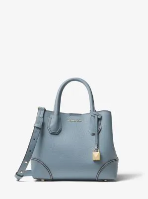 Mercer Gallery Small Pebbled Leather Satchel