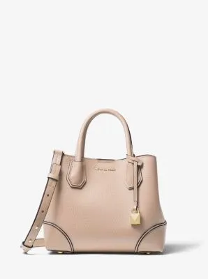 Mercer Gallery Small Pebbled Leather Satchel