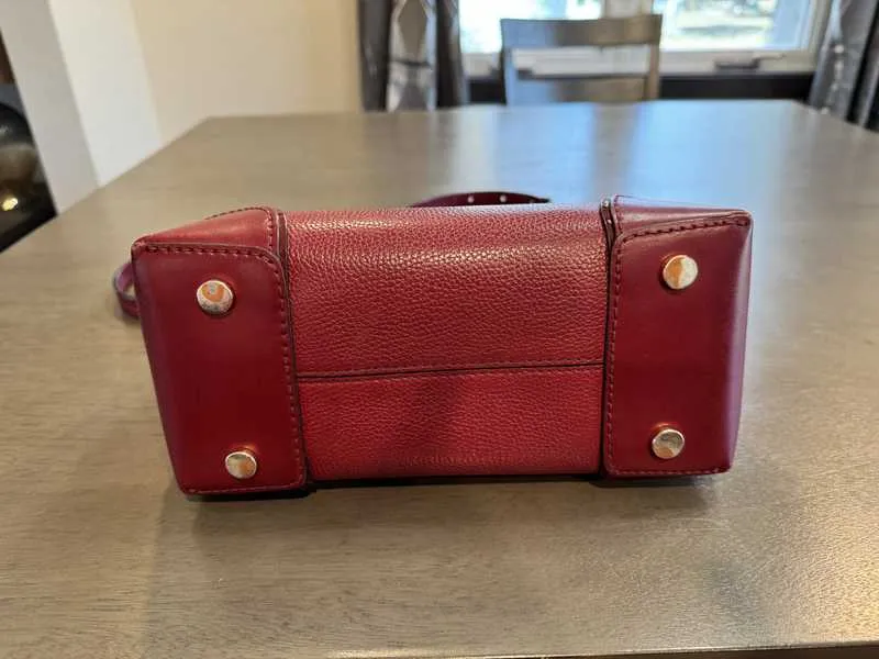 Mercer Gallery Small Pebbled Leather Satchel