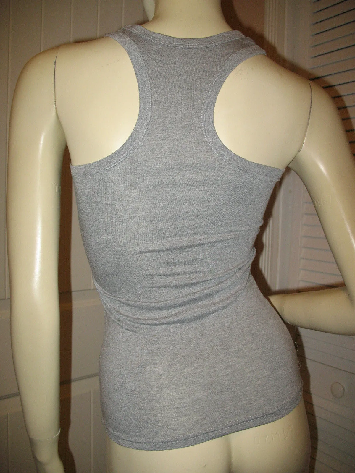 NEW Womens Solid Color Plain SLEEVELESS TANK TOP Racerback Shirt Summer Tops Clothes Clothing