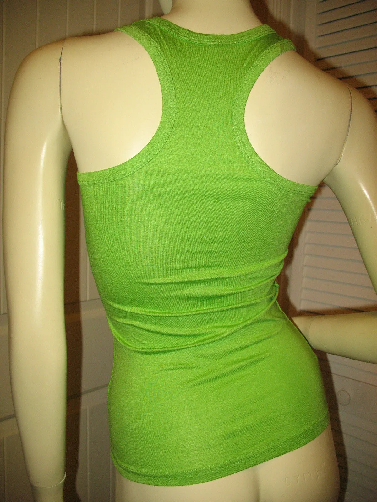 NEW Womens Solid Color Plain SLEEVELESS TANK TOP Racerback Shirt Summer Tops Clothes Clothing