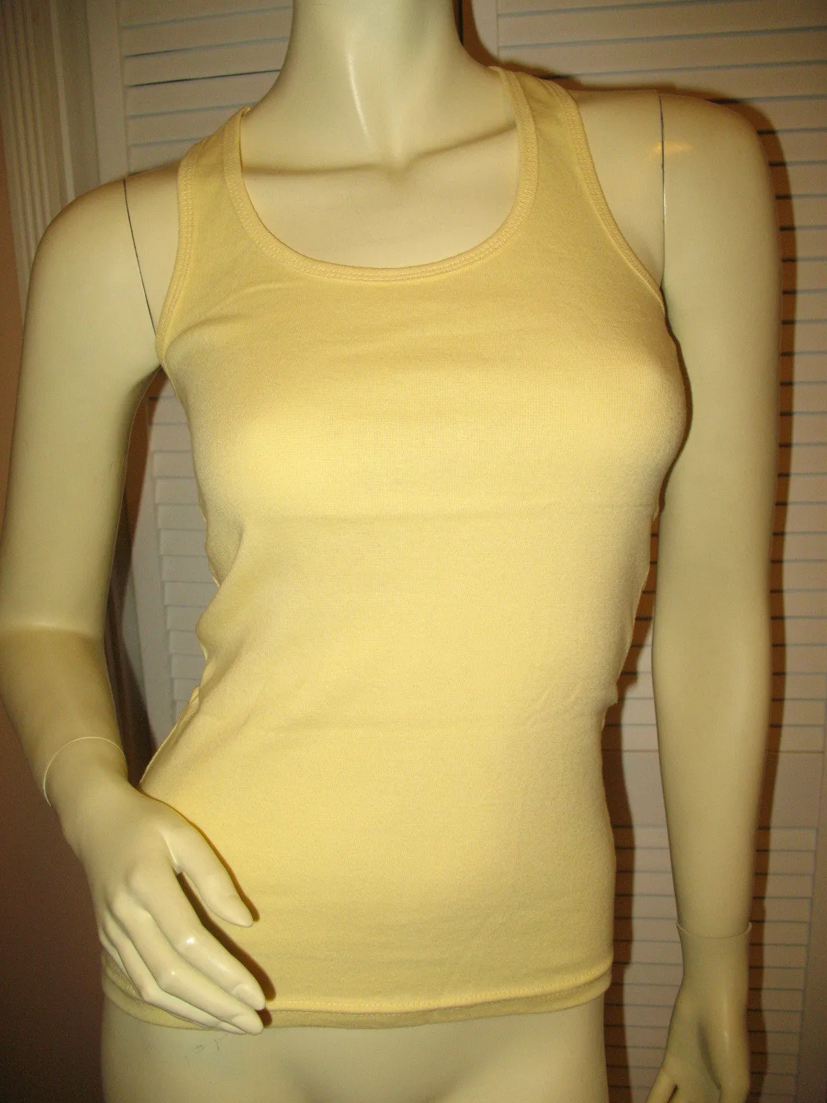 NEW Womens Solid Color Plain SLEEVELESS TANK TOP Racerback Shirt Summer Tops Clothes Clothing