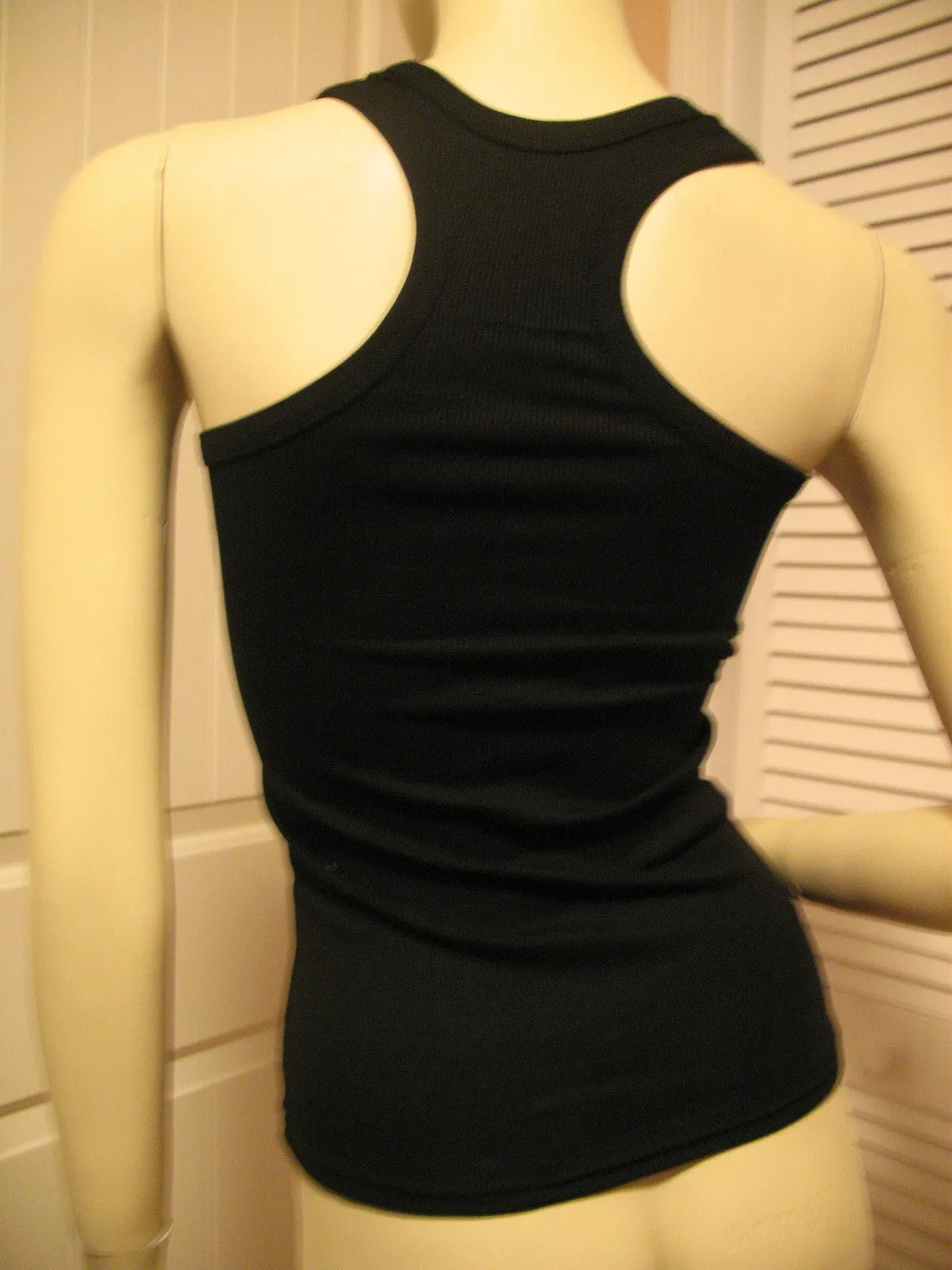 NEW Womens Solid Colored SLEEVELESS Ribbed TANK TOP Racerback Shirt Summer Tops Clothes Clothing
