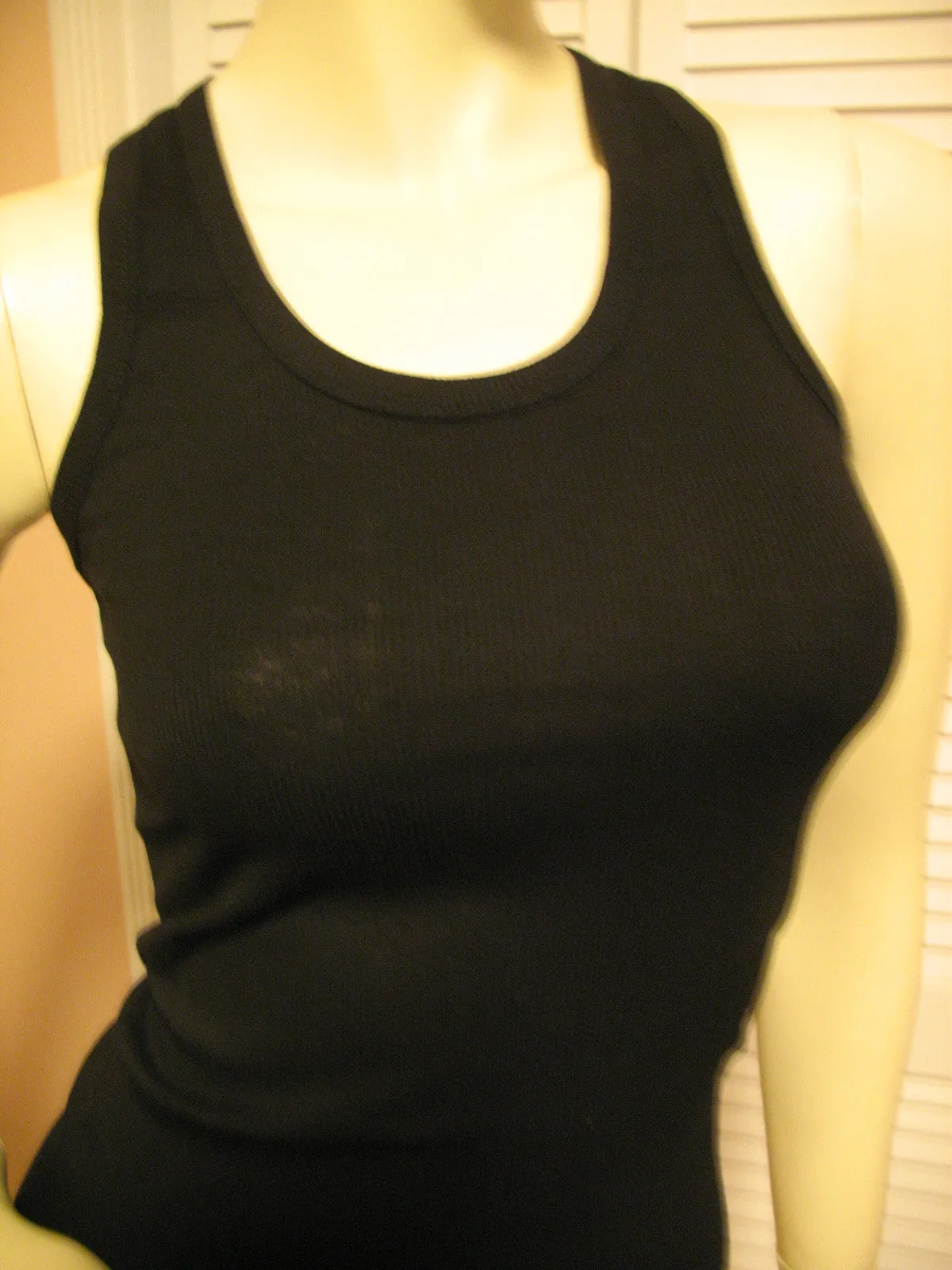 NEW Womens Solid Colored SLEEVELESS Ribbed TANK TOP Racerback Shirt Summer Tops Clothes Clothing