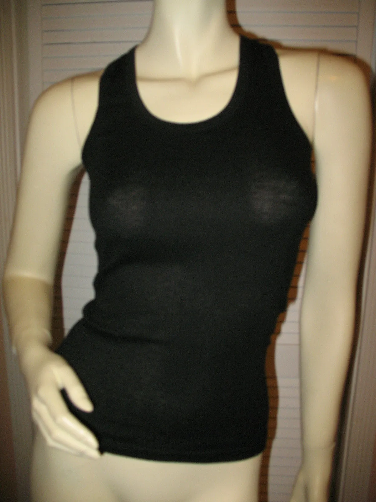 NEW Womens Solid Colored SLEEVELESS Ribbed TANK TOP Racerback Shirt Summer Tops Clothes Clothing