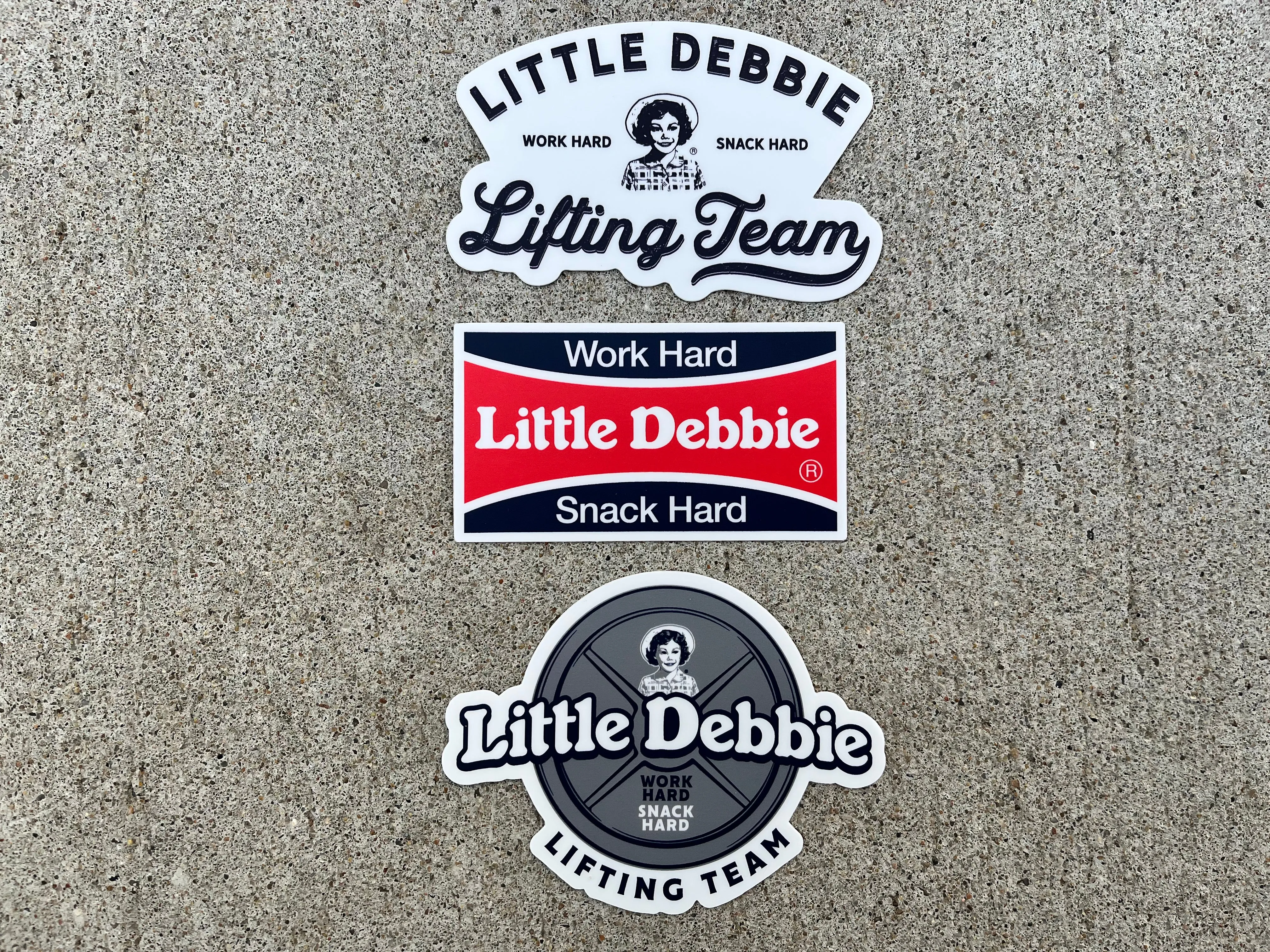 OG Logos - Little Debbie Sticker Pack (3 total stickers)
