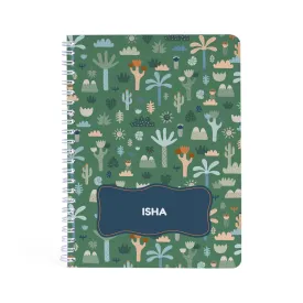 Personalised Spiral Notebook - Nature and I