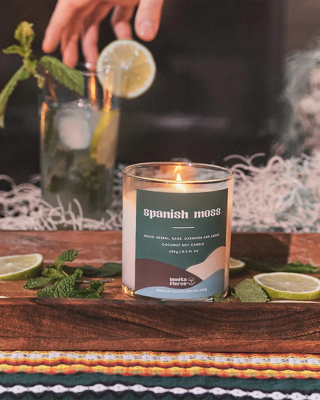 Spanish Moss Candle