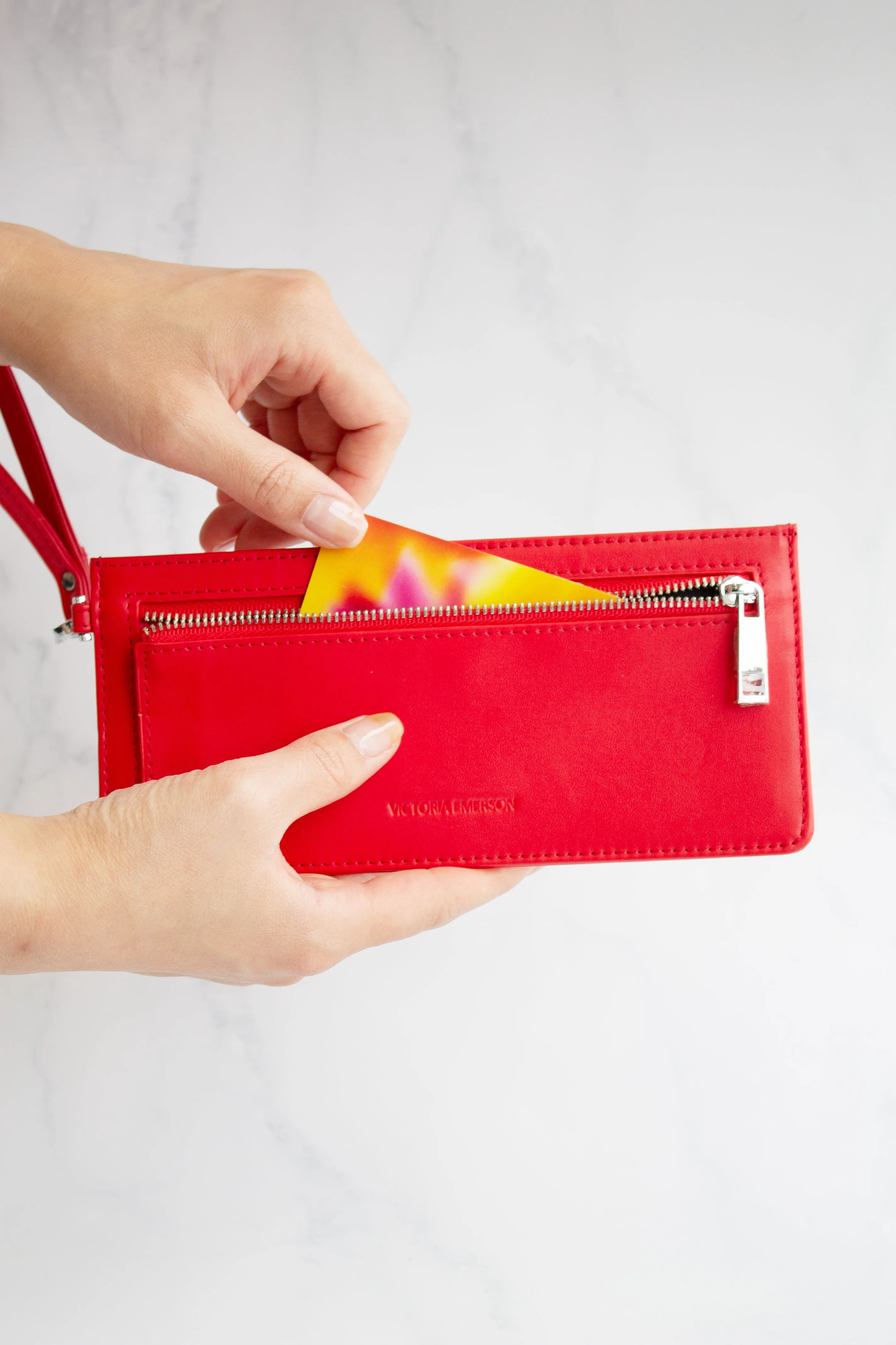 Wristlet - Cherry Red